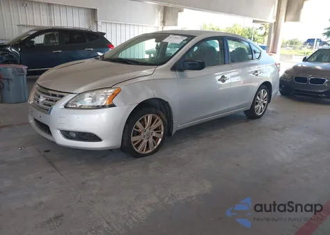 2013 Nissan Sentra Sl z USA, uszkodzony, nr VIN 3N1AB7AP5DL684669